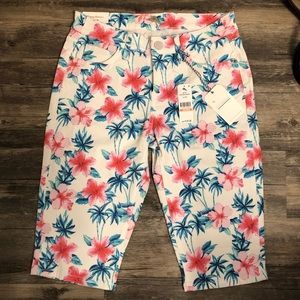 NWT Tommy Bahama floral long shorts
